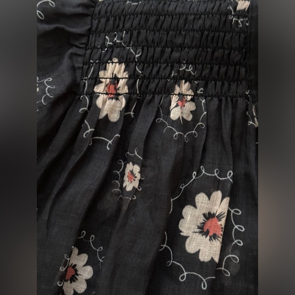 Lee Mathews Simone Loose Cut Floral Top - Picture 9 of 13